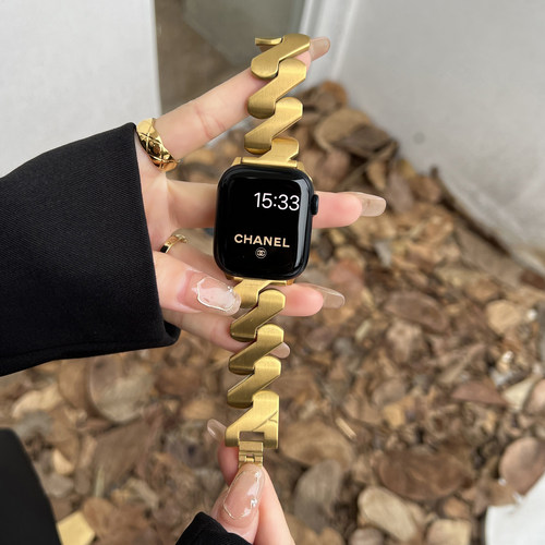 适用于苹果金属iwatch表带高级