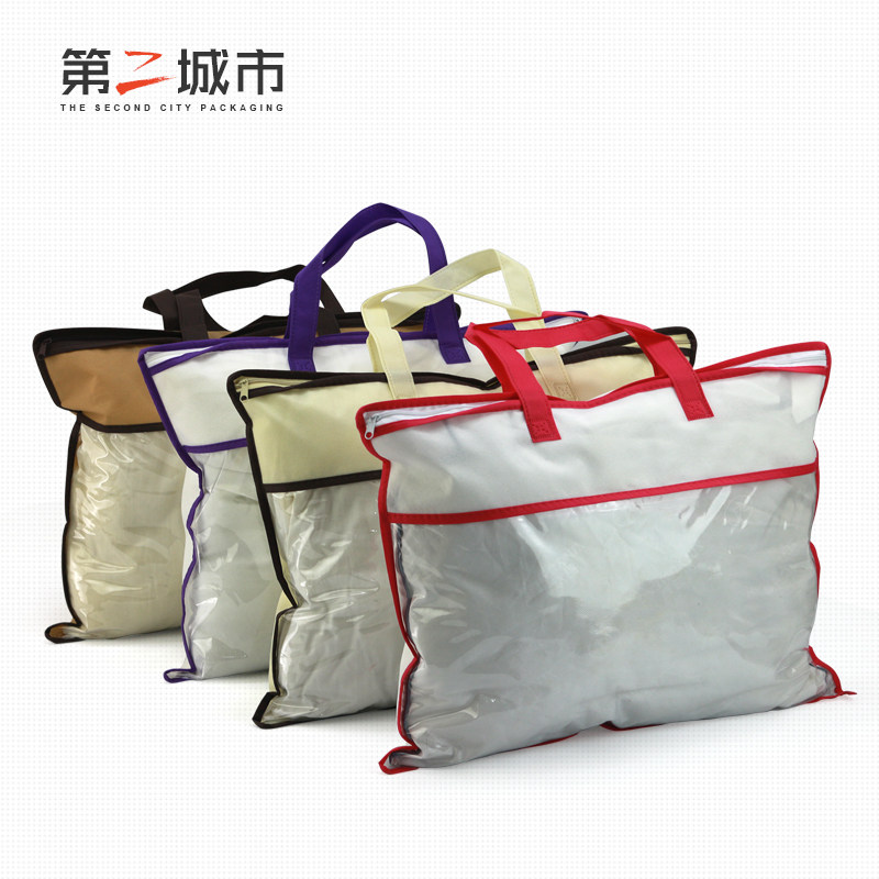 无纺布可折叠手提袋收纳图片