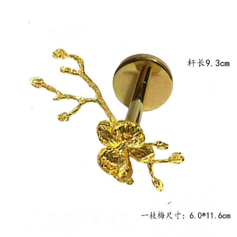 ins欧式黄铜色u型钩金色窗帘钩墙钩壁钩简约轻奢美式挂钩d——004