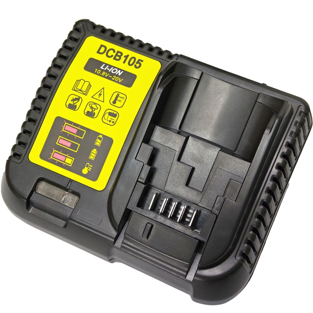 适用于Dewlt10.8V/20V电动工具专用锂电池充电DCB105快速充电器
