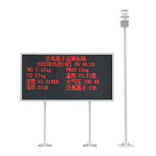 科研款景区监测站负氧离子环境监测系统大气负氧离子在线监测系统