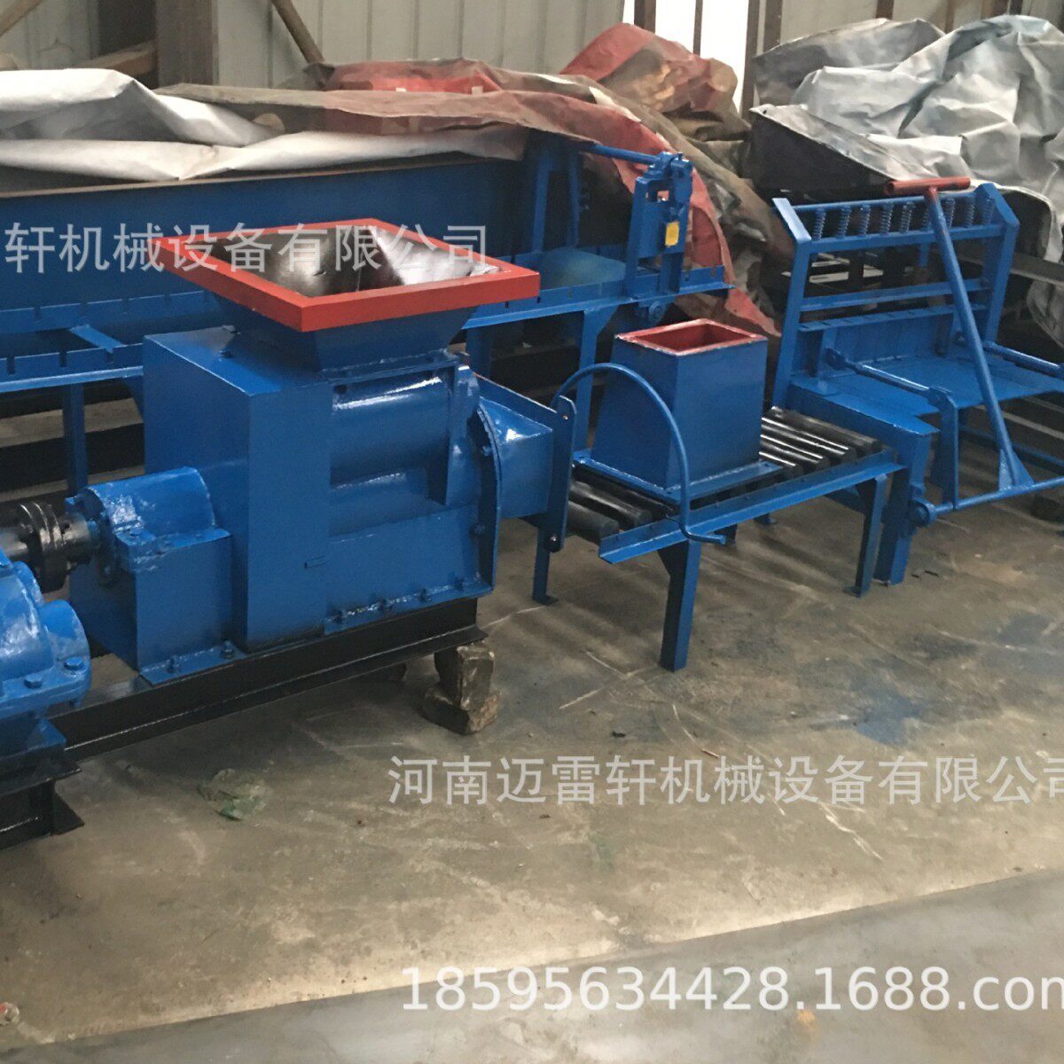 黏土制砖用砖厂挤出机练泥挤泥机一体式半自动非真空烧结砖机