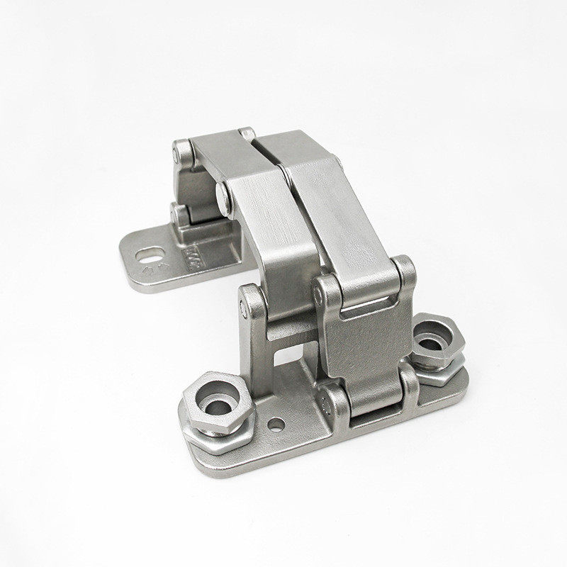 石材门铰链重型暗门隐形门合页消防栓箱管井门厚门二维合页可调