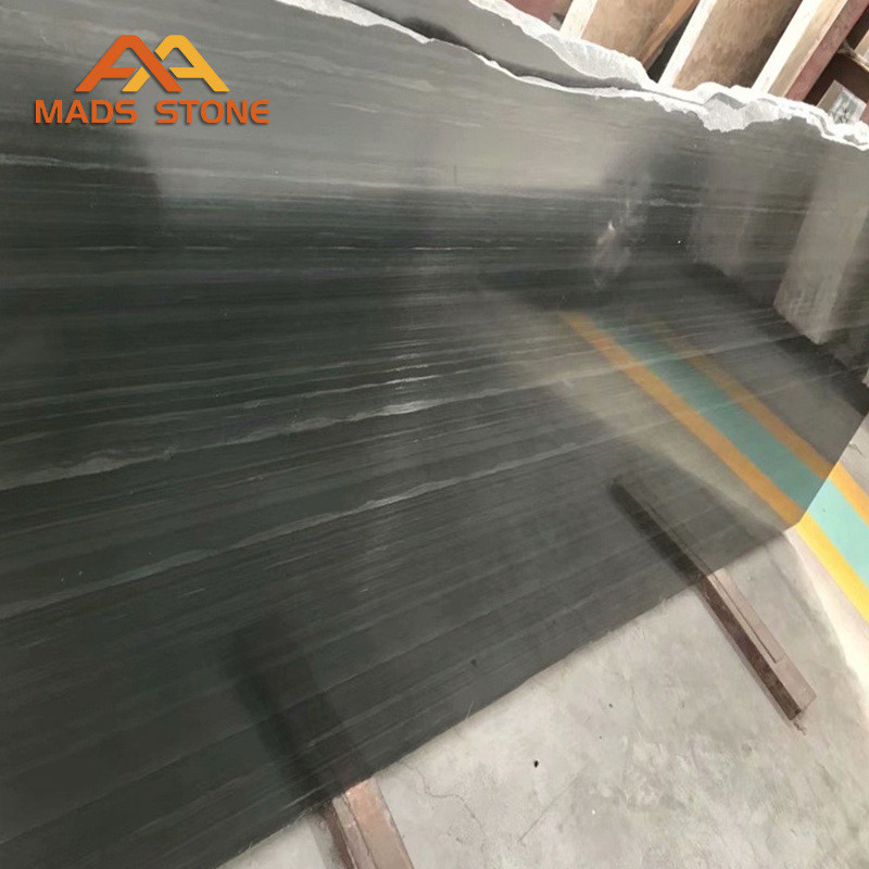 热销麦斯石材皇家黑檀天然大理石家装飘窗石地铺石洗手台厨房台面