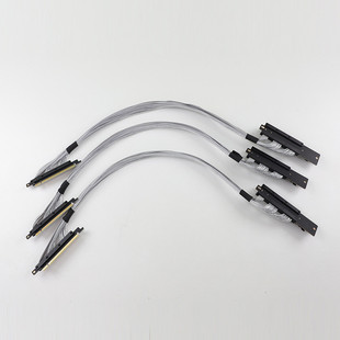 正向90延长线gpu4.0显卡延长线高速转接线机箱支架服务器度