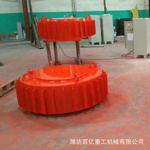 热销除铁器自动 rcyd悬挂式矿用自卸式强磁除铁器 圆盘式电磁除铁