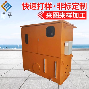 1000L带罩子不锈钢液压油箱专业生产非标液压系统专用油箱