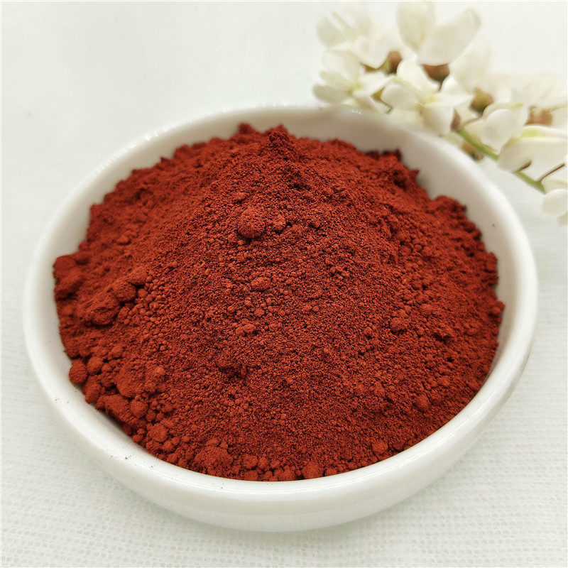 厂家生产氧化铁红地坪橡胶跑道氧化铁铁红水泥彩砖沥青用用颜料