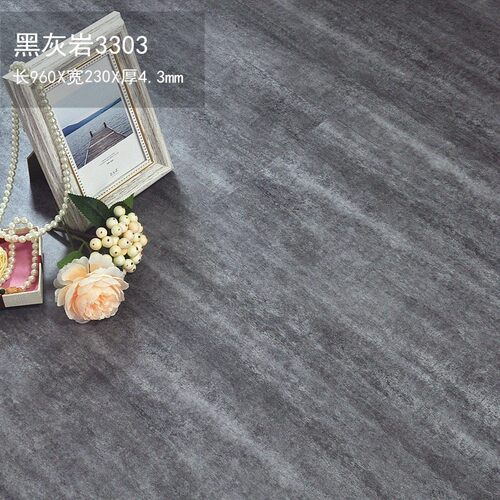 spc石塑锁扣地板公寓卡扣式pvc复合地板家用静音防滑木纹石晶地板
