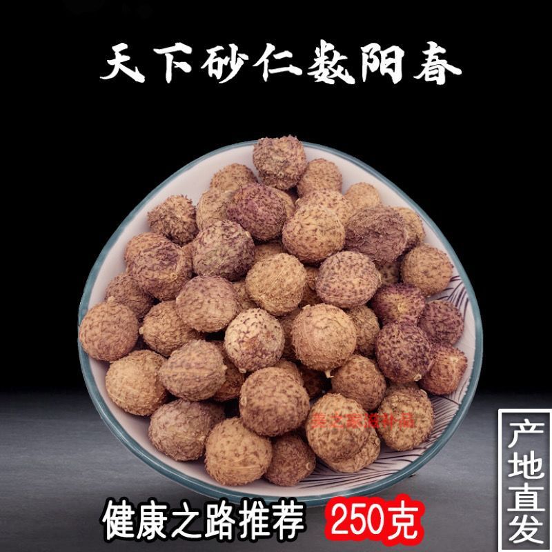 新日期【包邮】春砂仁阳春砂仁广东特产干果材健胃煲汤泡茶春砂