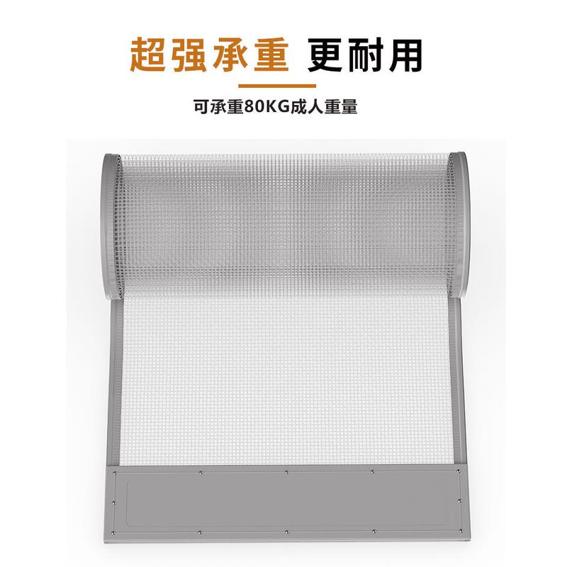 透气磁吸纱网门帘防蚊虫pvc带孔镂空自吸门帘通风透气网格纱帘