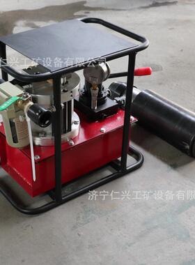 现货供应MQ22-450/60锚索张拉机具 21.6锚索涨拉仪 FDB63风动油泵