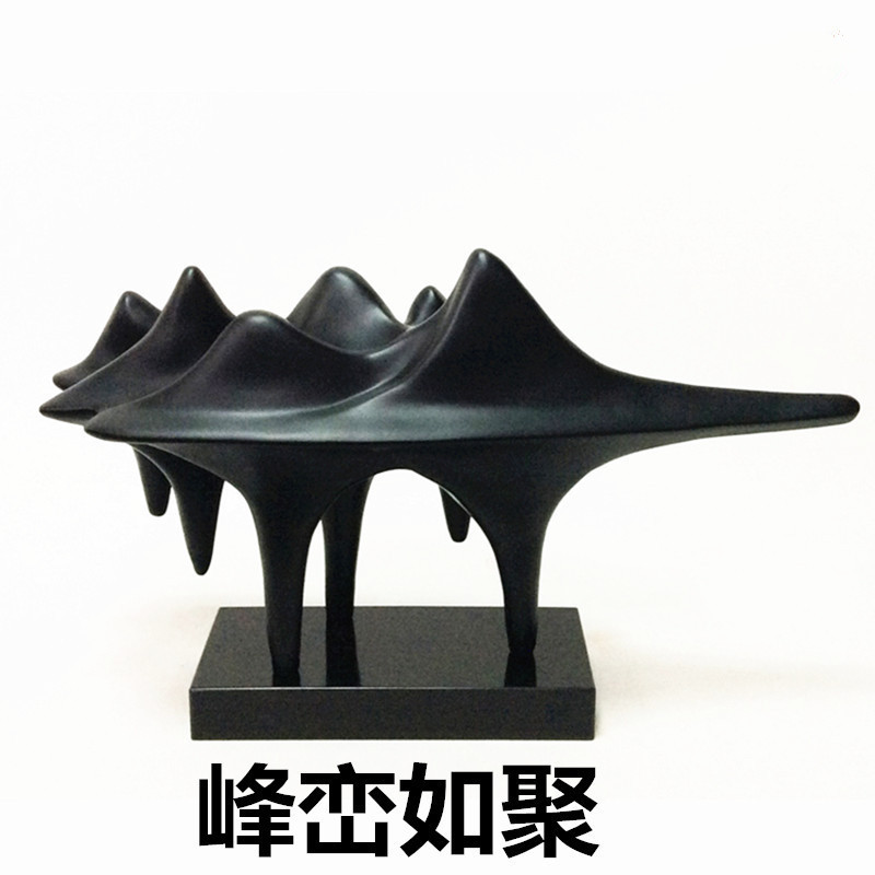 批发装饰品摆件树脂工艺品云山别墅酒店玄关创意家居软装现代中式