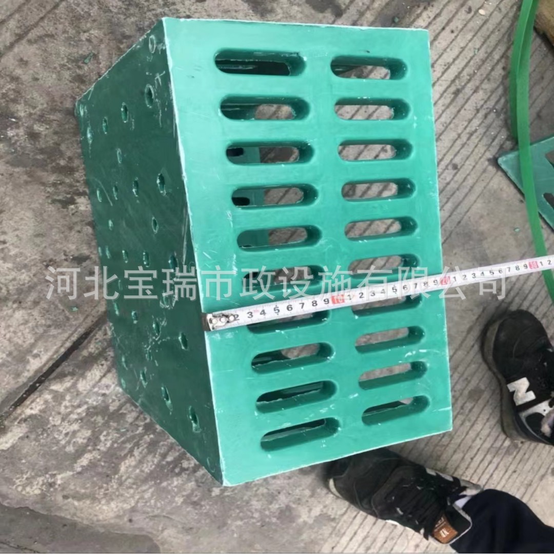 热销树脂盛石框鹅卵石截污过滤筐绿化带筐复合材料雨水篦子