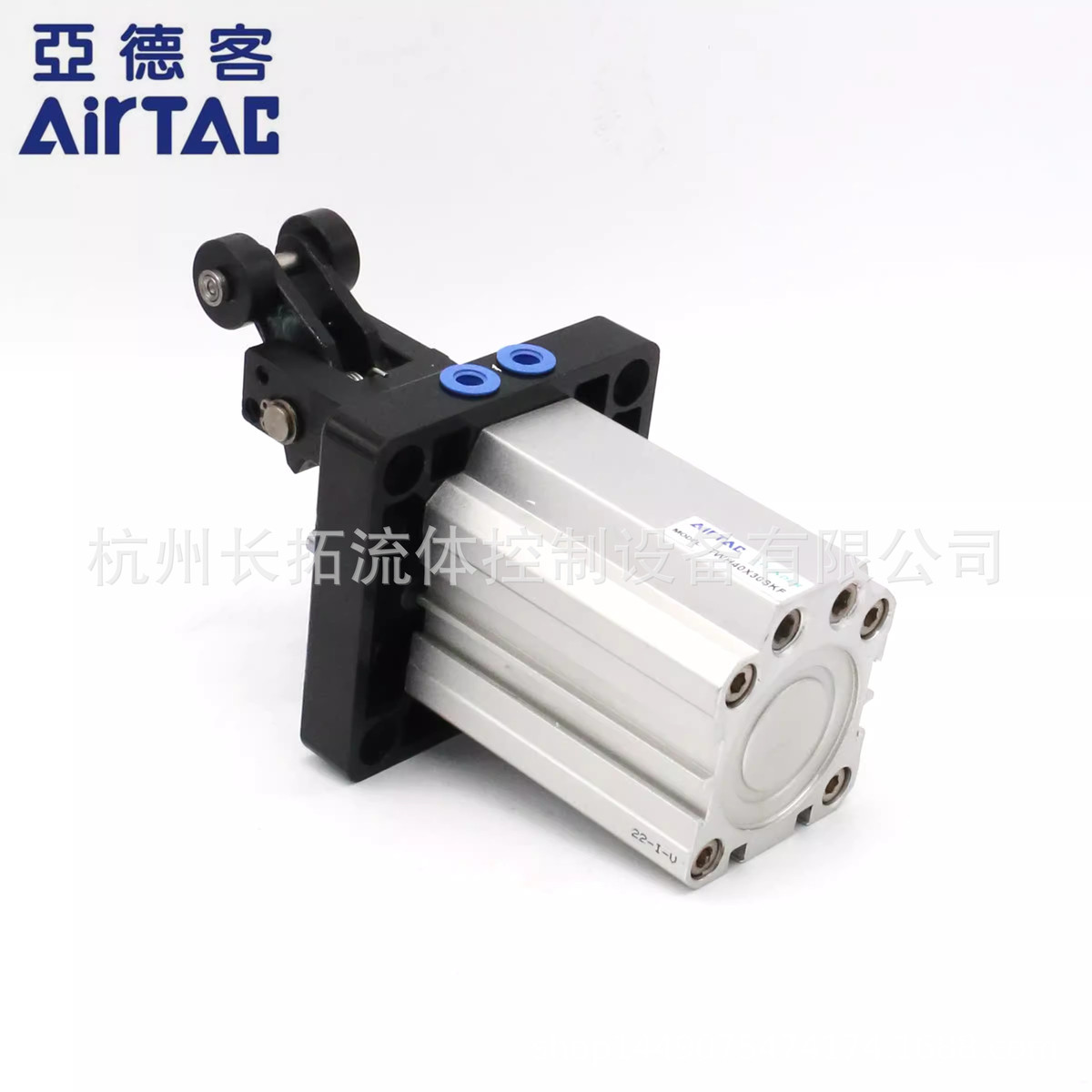 AirTAC原装亚德客阻挡气缸TWH20/25/32/40/50/63/80X15X20X30X40L