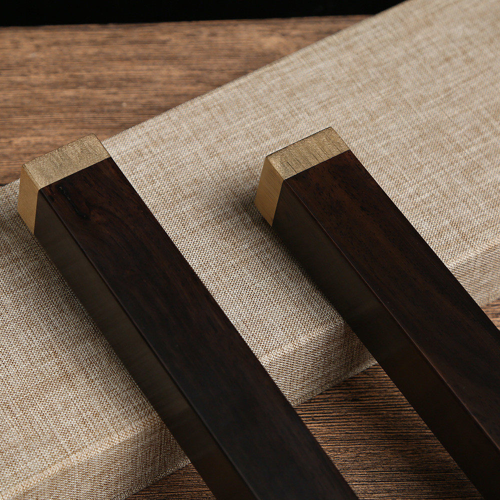 黑檀木禅悟镶铜红木镇纸木质镇尺毛笔镇尺文房四宝压纸压书书法,文具电教/文化用品/商务用品,文房四宝,淘宝优惠券,粉丝福利购,淘宝优惠卷