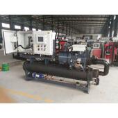 劳达水冷变频螺杆式 冷水机组低温冰头双机水机冻水机工业冷水机