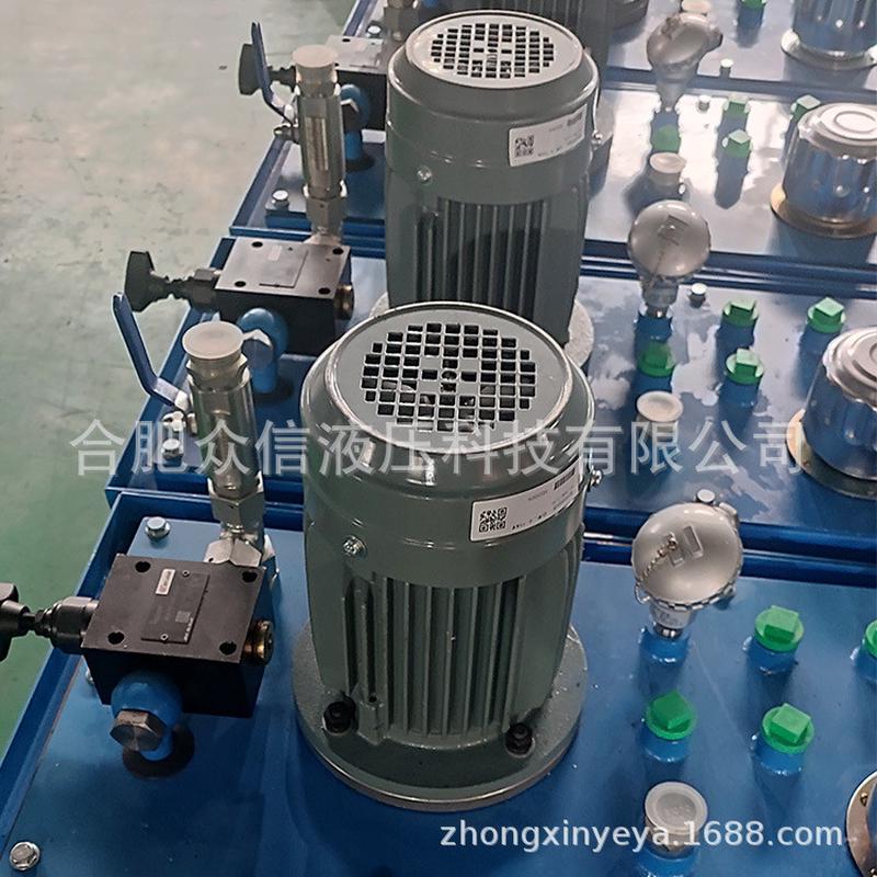 380v1.5kw小型润滑泵站低压控制液压站动力单元非标设计