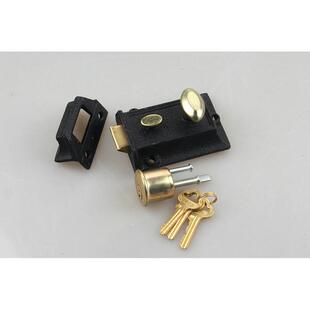 新门锁牛房门锁头锁老式室内外木门锁卧室房门锁锁芯 锁室内门锁