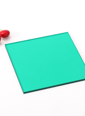 厂家供应绿色pc板透明pc耐力板定制大棚采光pc磨砂板温室加工