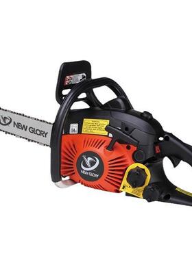 热销厂家直销37.2cc汽油链锯大功率手持油锯专业砍柴家用锯