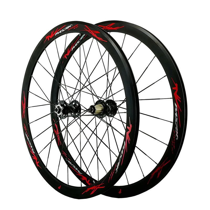 越野公路碟刹车轮700C碟刹公路自行车轮组29寸40MM扁条3.0V刹C刹