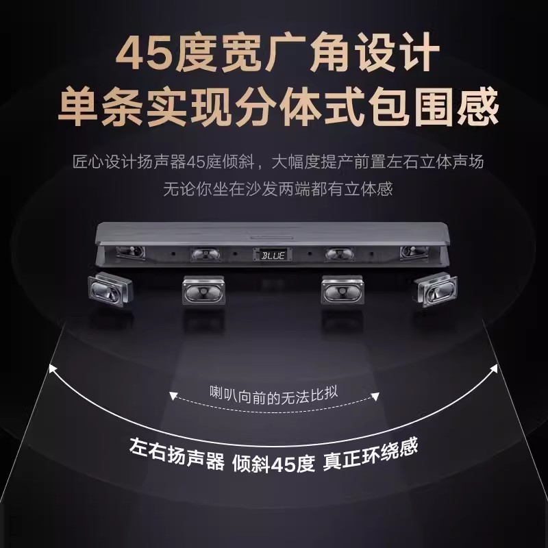 万音A18全景声回音壁电视音响5.1杜比家庭影院套装7.1无线K歌音箱