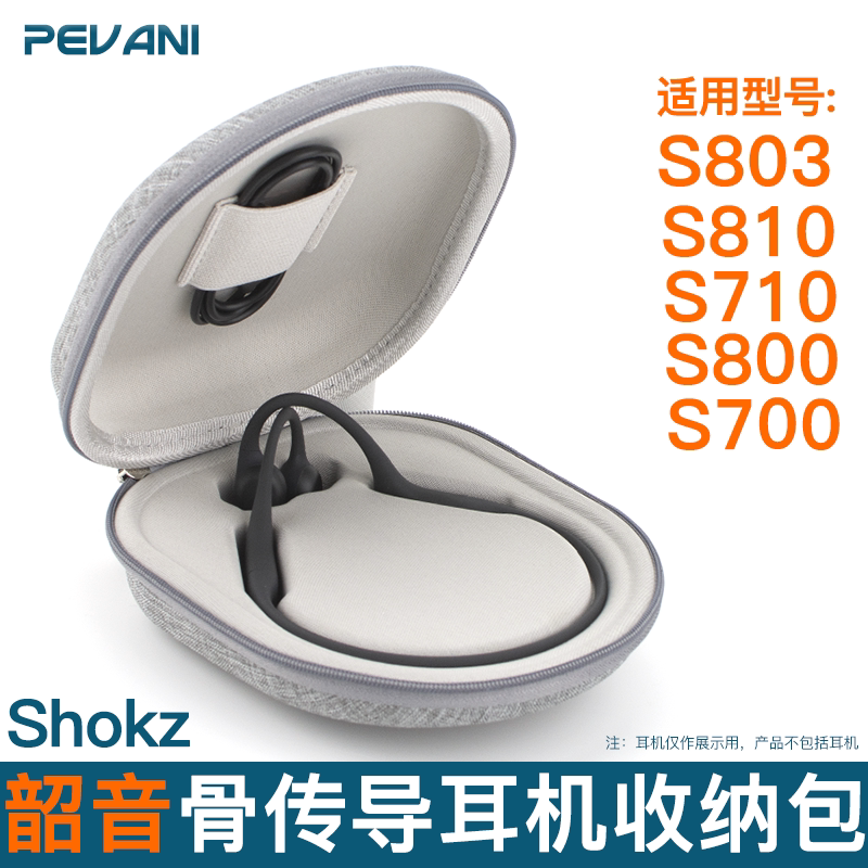 适用于OpenRun韶音骨传导耳机包S810/S820/S710/S803/AIR收纳盒硬