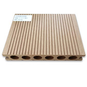 东莞户外圆孔木塑地板防腐防晒阳台公园广场庭院栈道工程pe地板