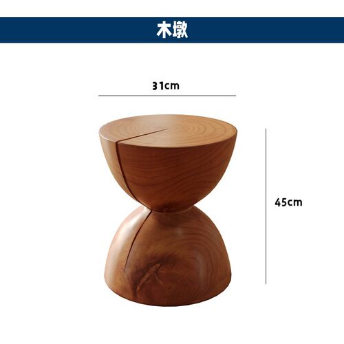 热销实木圆凳选择茶椅单人木凳子方凳新中式可颜色餐椅