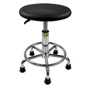 防静电凳子升降流水线凳子圆凳旋转车间实验室工作凳子防静电椅子