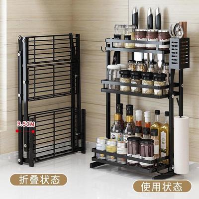 ll厨房吊柜升降拉篮下拉式橱柜垂直上下调味置物架小型极窄手动