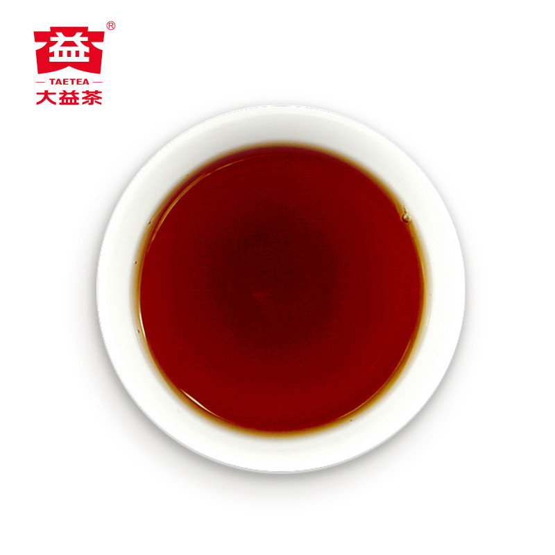 大益普洱茶熟茶金针白莲357g2201批次饼茶叶云南官方旗舰店