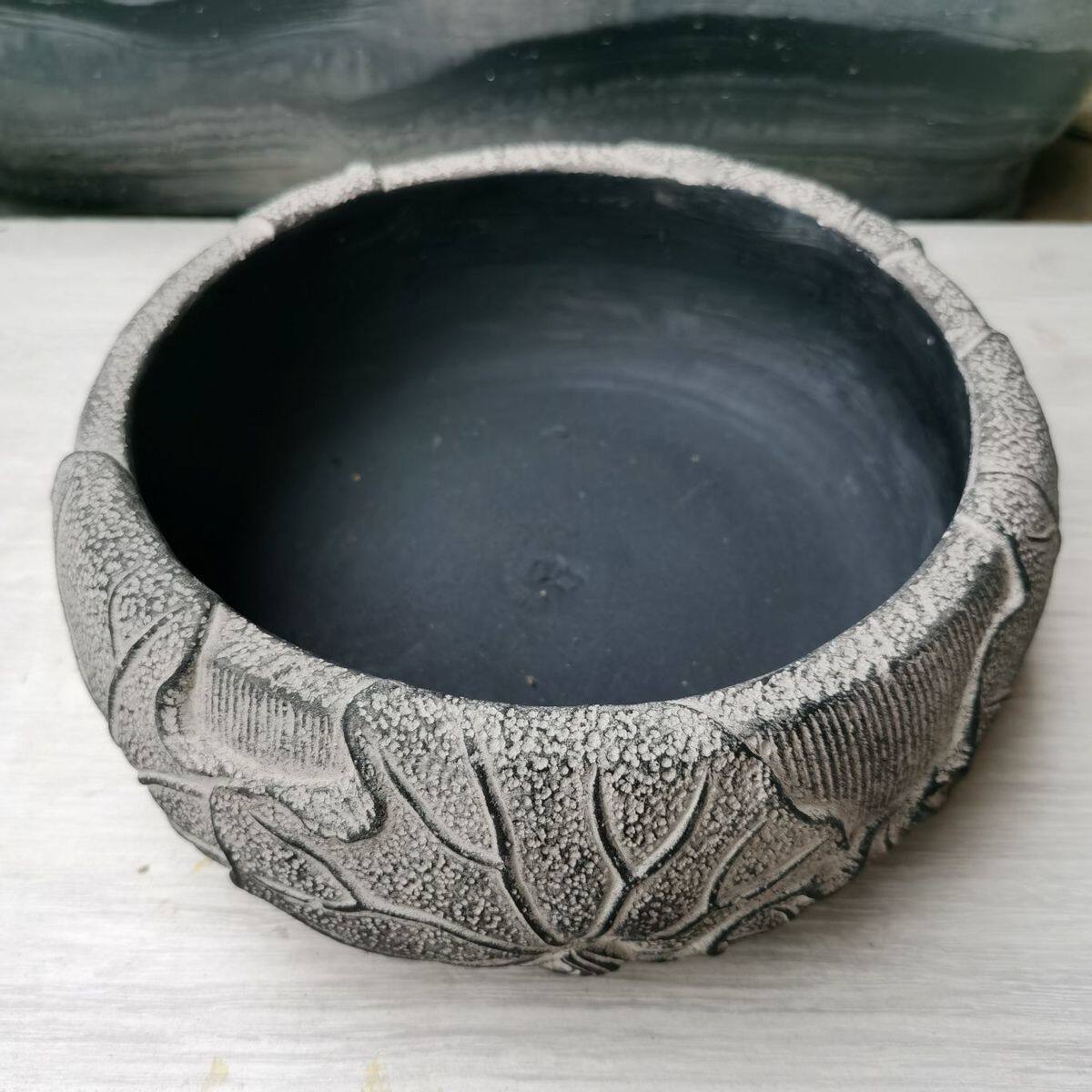 无批发烟灰缸花盆孔仿古花盆铜钱草花盆大口径,鲜花速递/花卉仿真/绿植园艺,花盆,淘宝优惠券,粉丝福利购,淘宝优惠卷