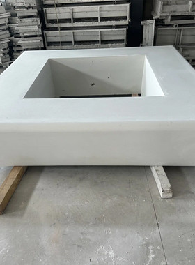 热销绿化户外树uhpc树池坐凳小区休息座凳景观玻璃钢透光公园池座