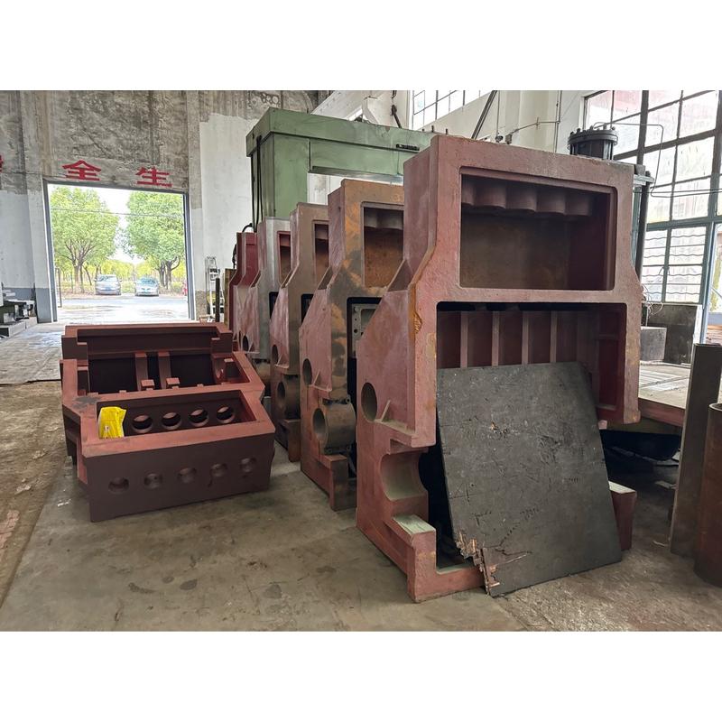 热销重型龙门铣加工缸体压缩机欧洲分体件