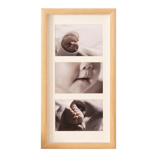 宫格三实木三联相框摆台儿童宝宝细节创意照相框洗照片挂摆两用