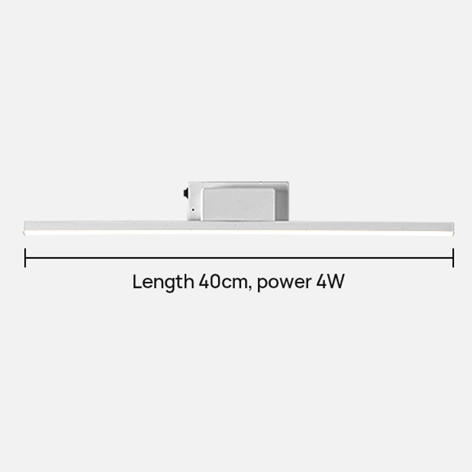 led护眼壁灯免钉磁吸镜前灯4w充电阅读2档开关长条卧室床头灯现代