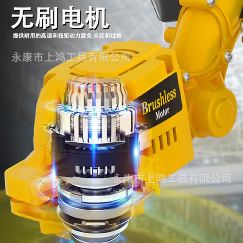 热销跨境电动割草机家用室外充电式大修剪电机草坪无线小型除草机