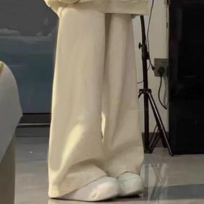 岁加绒加厚14女童套装15中大童学生连帽卫衣宽松阔腿裤两件套新款