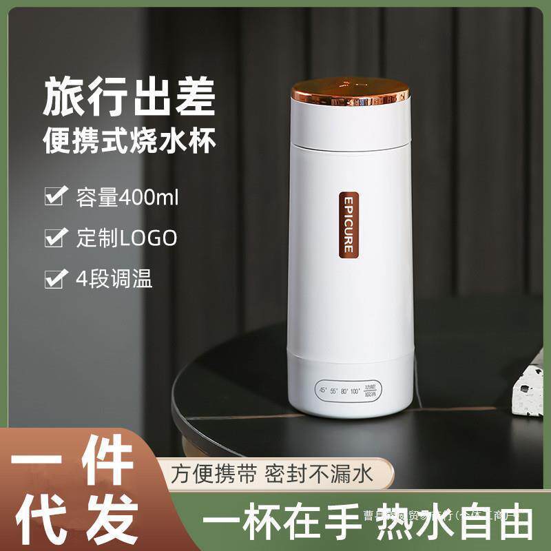 现货旅行电热水杯小容量电热水壶便携式小型烧水壶加热水杯家用烧