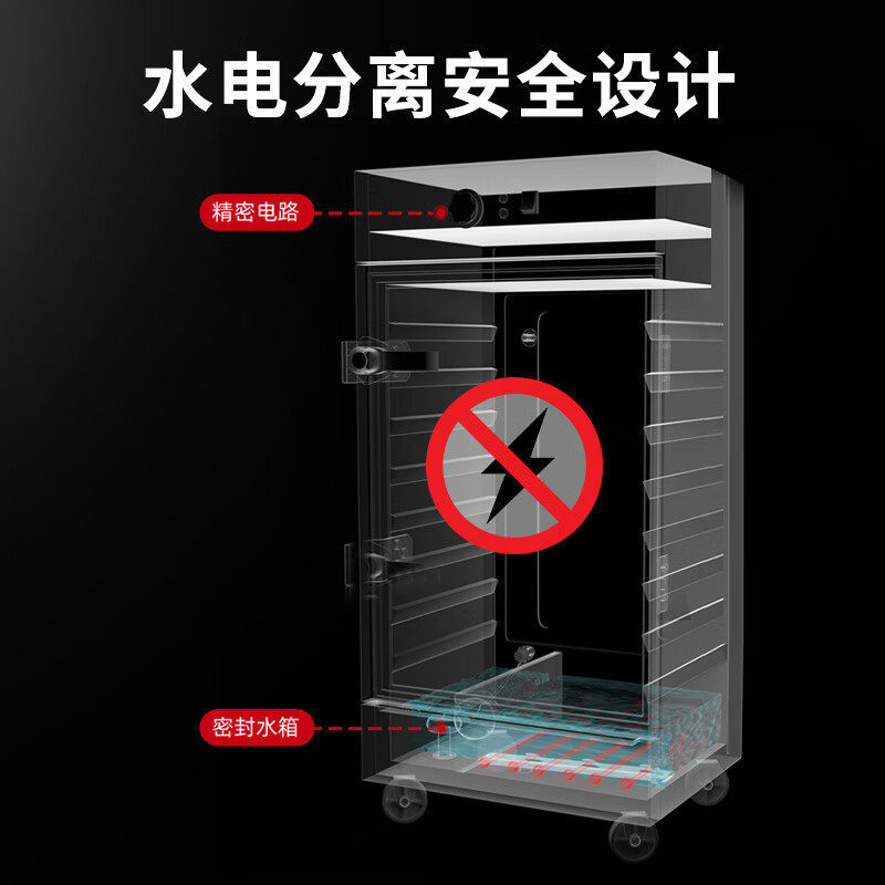 喜莱盛蒸饭柜商用全自动餐饮智能蒸柜蒸箱酒店蒸饭车设备蒸包炉