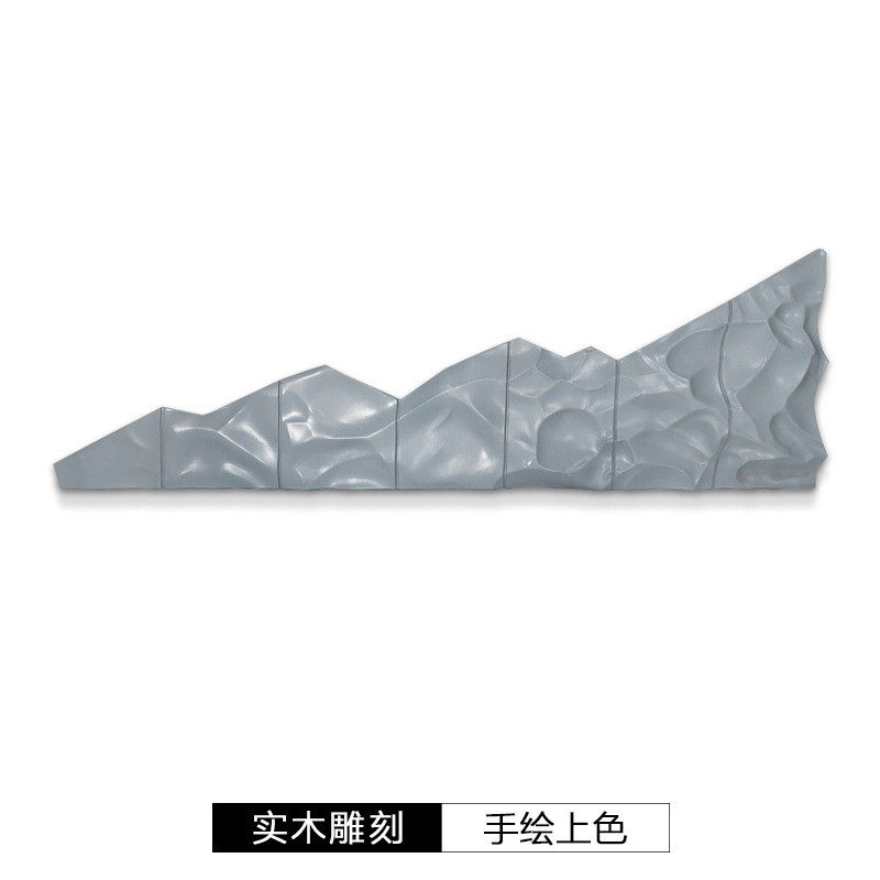 简约现代3d立体浮雕实物装置画客厅沙发背景墙装饰画手绘油画挂画