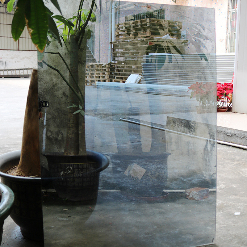 热销镀铝供应彩色亚克力镜片pc银色半透镜pmma加硬可切割ps厂家双