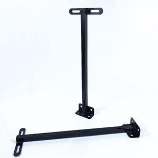 新款防锈射灯投光灯固定支架广告牌发光字补光灯杆铁艺镀锌方管