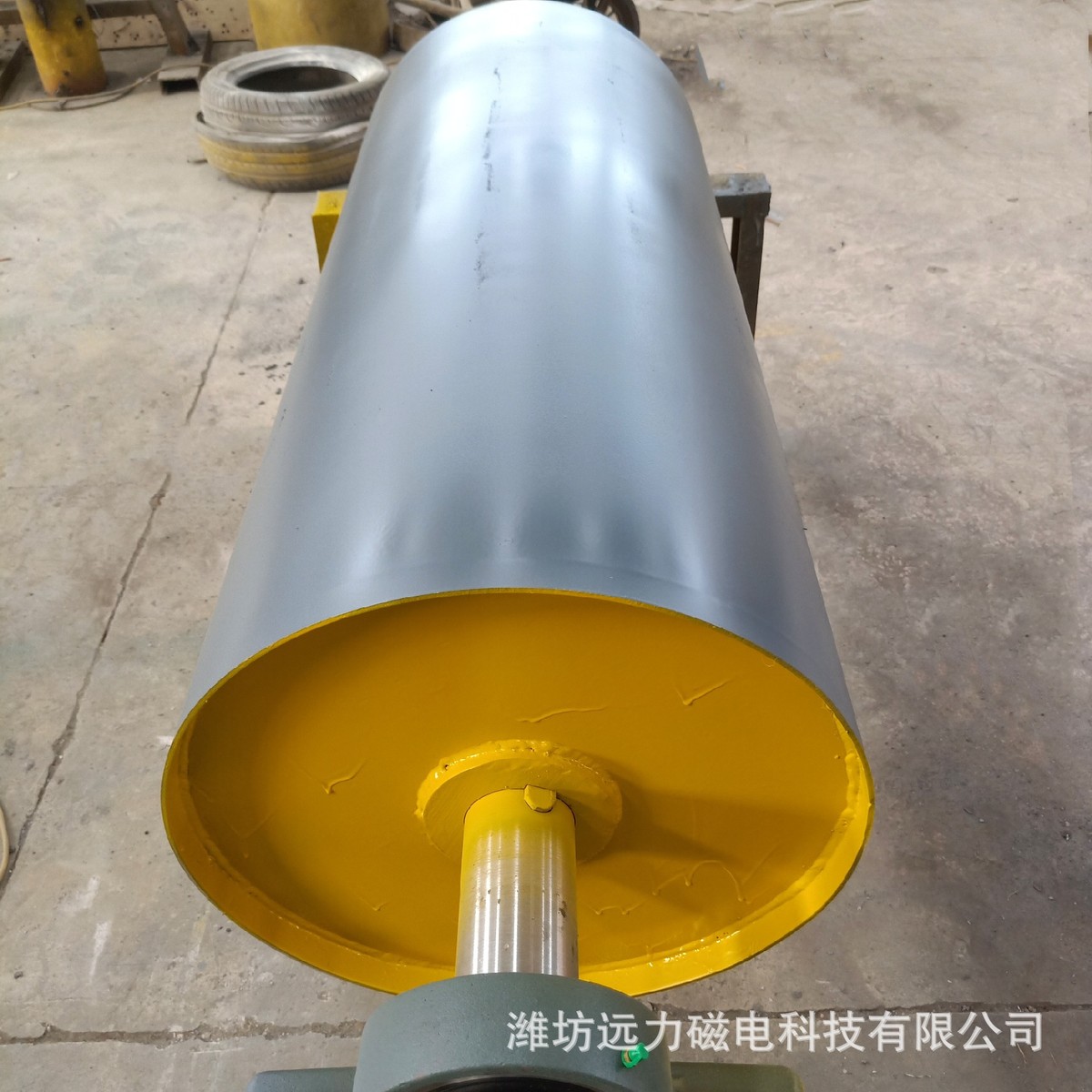 永磁滚筒强磁滚筒_远力磁滑轮_rct永磁滚筒_输送带轮尾用