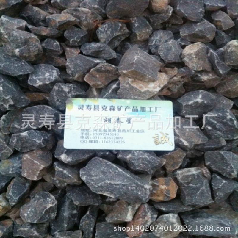 热销厂家供应建筑石灰石铺路用青色12石子硬质砾石青石鹅卵石