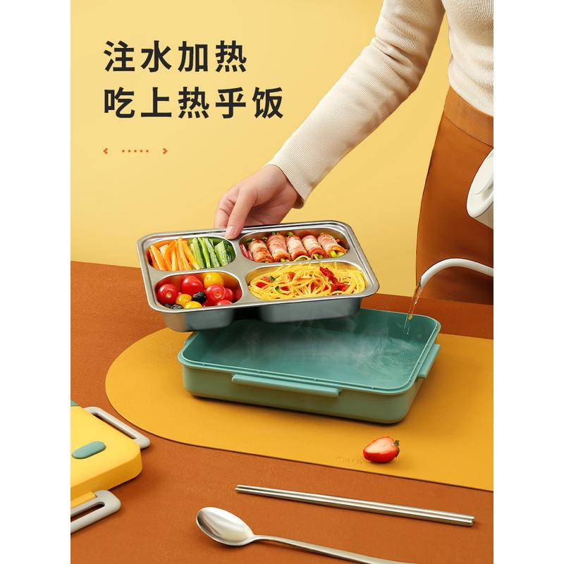 热销9opu专用304不锈钢保温饭盒上班族分格儿童女小学生批发带饭