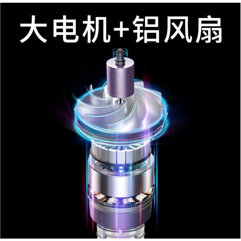 跨境便携式汽车载吸尘器无线车家两用大功率手持充电式干湿两用