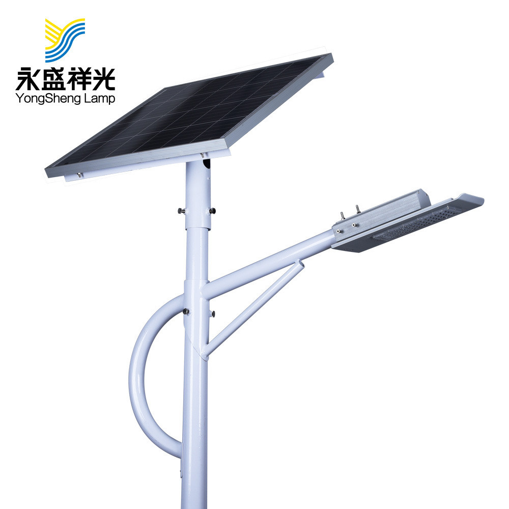 太阳能路灯城镇农村公路厂家一体化太阳能单双臂路灯杆led
